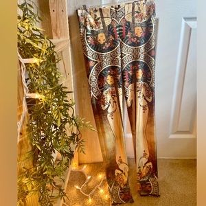 BlackMilk Clothing La Trappistine Art Nouveau Leggings